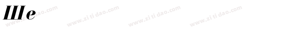 ItaliaCyrillicItalic Italic字体转换